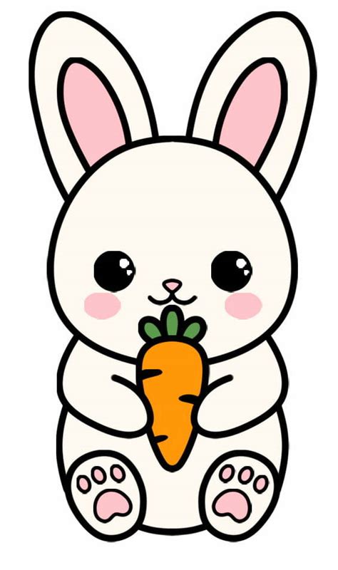 drawings of cute bunnies|easy to draw cute bunny.